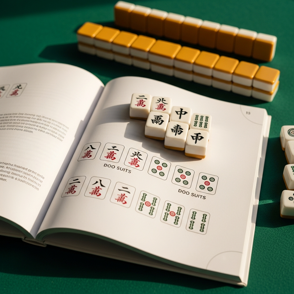 Mahjong learning materials